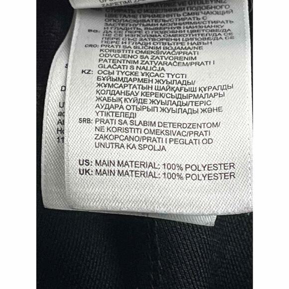 Adidas Mens Sweatpants Jogger S Black Climacool Elastic Waist Pockets Activewear - Picture 8 of 9